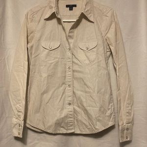 GAP Stripped Button Down Shirt
